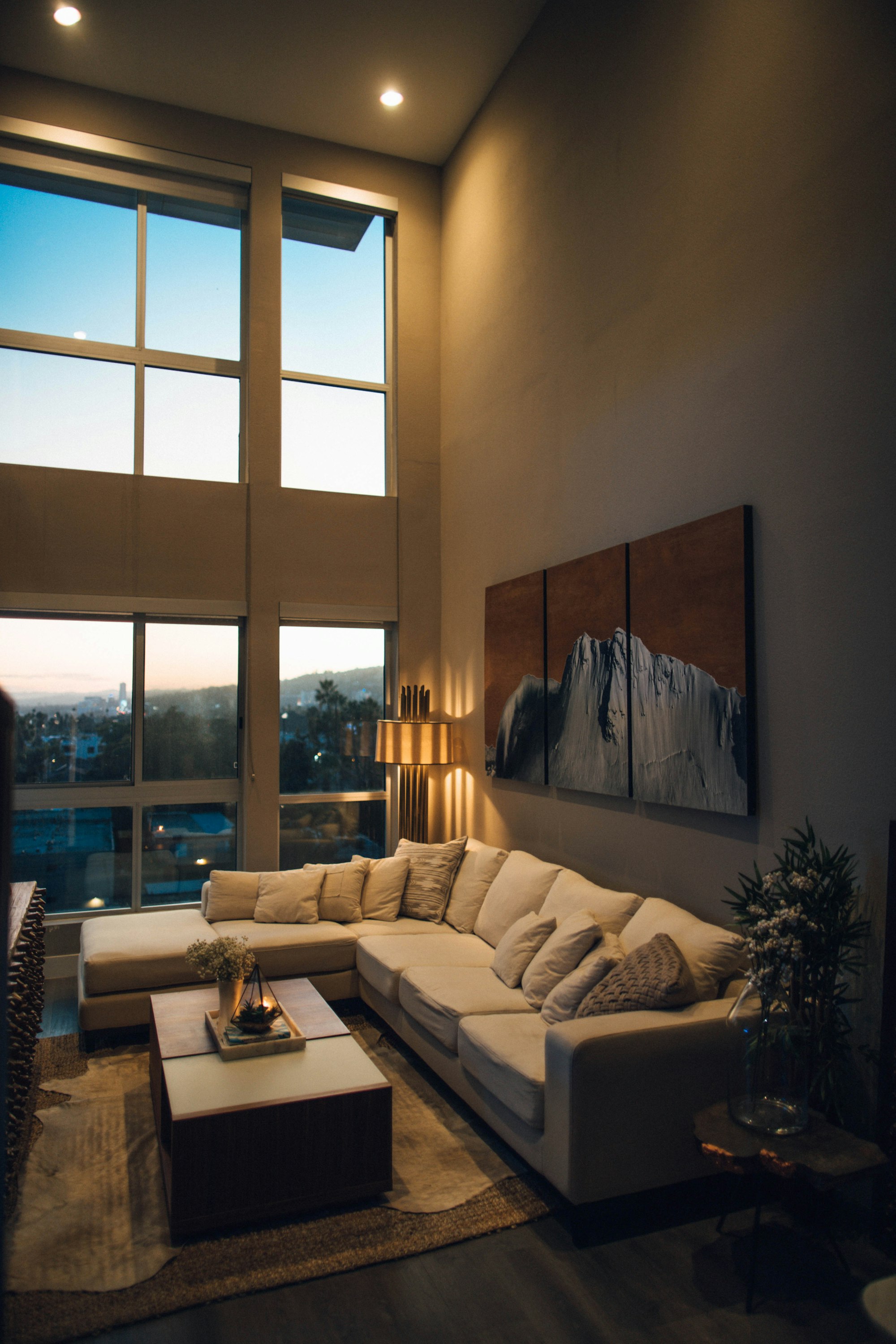 Luxury apartment interior