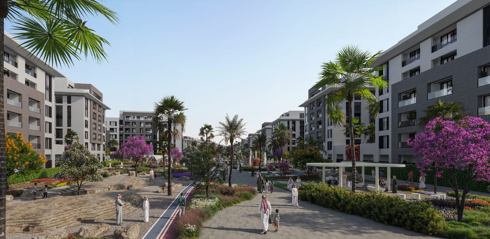 Al Alyaa green residential district, Knowledge Economic City, Madinah