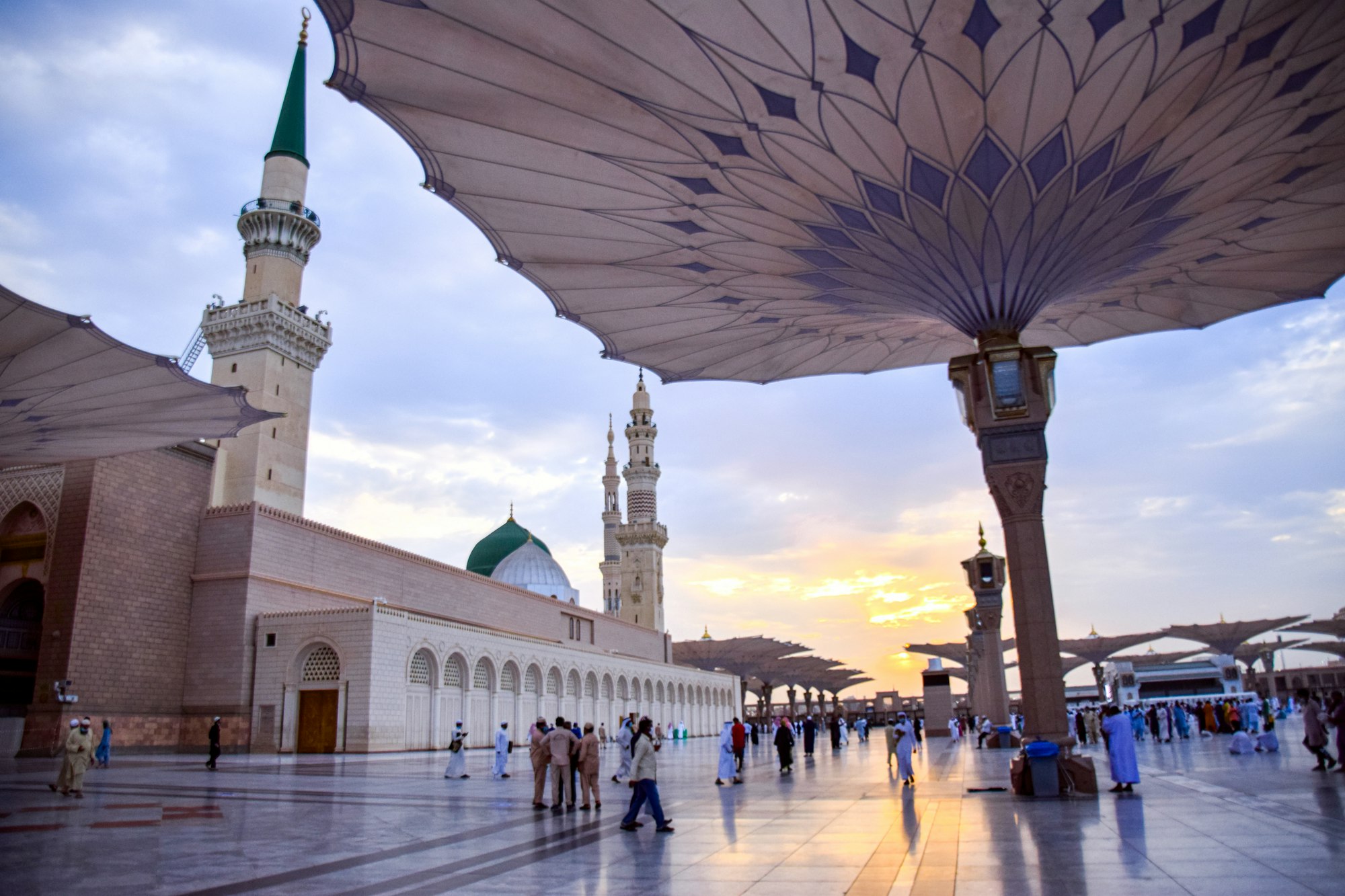 Courtyard of the Prophet's Mosque